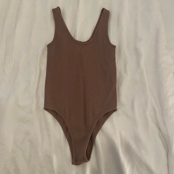 Zara Tops Zara Ribbed Bodysuit Poshmark